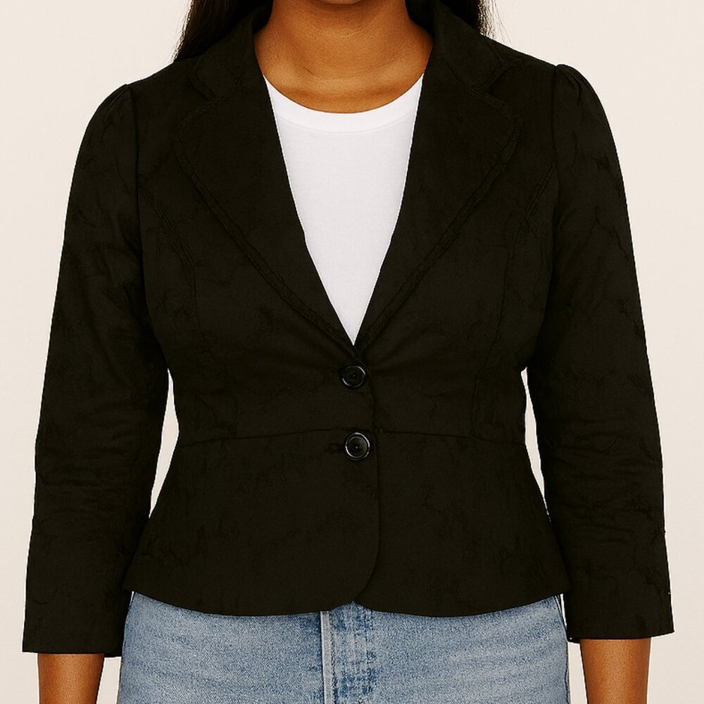 🖤 Paris Blues Black Blazer Jacket – Size L – Disney Parks Collab – NWOT